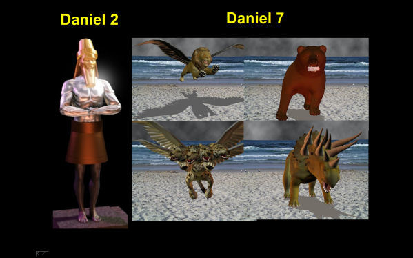 Daniel 2 and Daniel 7 compared