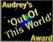 Audrey's Out of this World award