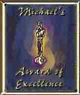 Mike's award of Excellence